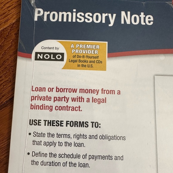 Adams Promissory Note Form— nip - Picture 2 of 4